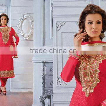 INDIAN SALWAR KAMEEZ ~ UNSTITCHED WINTER SALWAR KAMEEZ