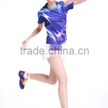 New Style Professional Customized ,Badminton Wear Shirt WS-16222 photo-3