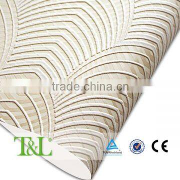 Eco-friendly Screen Rotary Foamed Design 3D Wallpaper photo-4