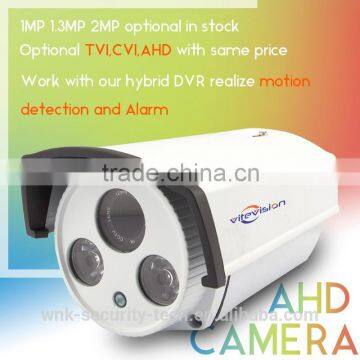 Vitevison Shenzhen China supplier wholesale HD 1.3MP bullet vandal proof IR CCTV AHD camera