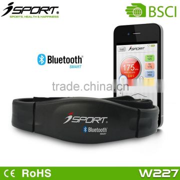 heart rate sensor bluetooth android waterproof 10M bluetooth transmission OEM logo printing