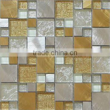 L036 Aluminium Glass Mosaic