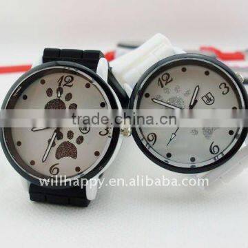 Fashion silicone wrist watch bracelets(SW-062)
