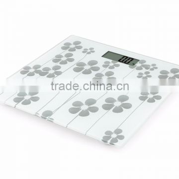 super slim digital body weighing glass scale for household bathroom scale electronic scale