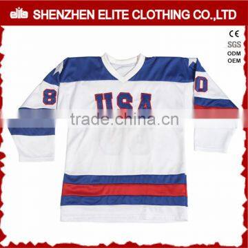 custom made nhl practice ice hockey jersey tackle twill