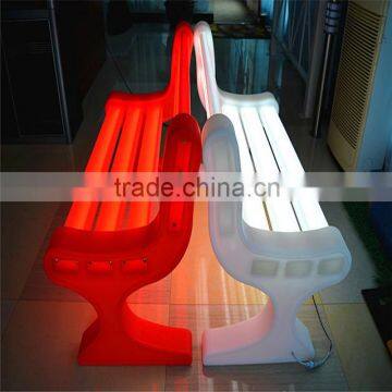 led outdoor garden plastic chair,outdoor furniture garden chair,led light garden chair set