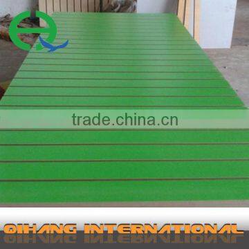 Hot sale high quality slatwall mdf board for supermarket