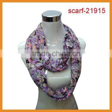 fashion infinity scarf fashional fabric scarf pattern