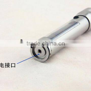 LED Light Solar Power Rechargeable Hybrid Light Solar Hybrid Flashlight photo-2