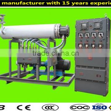 Offshore platform horizontal thermal Oil Heater