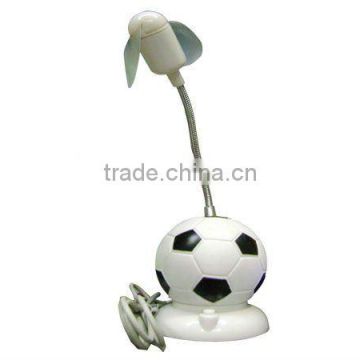 Lovely Football Shaped PC Laptop Desktop USB Fan