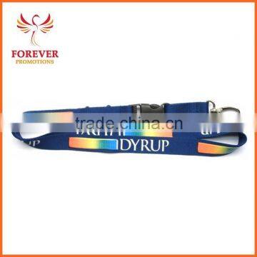 Custom Royal Visitor Polyester Offset Printing Neck Lanyard