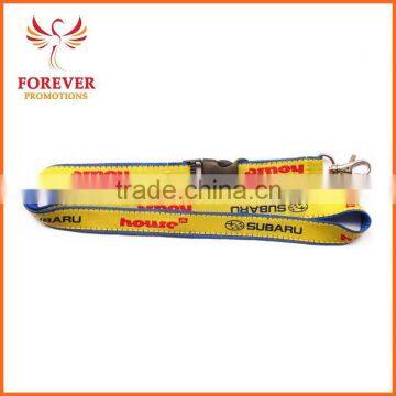 2015 Hot Selling Work Card Plastic Buckle Lanyard Strap