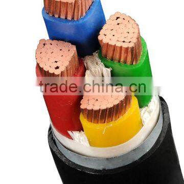 Copper conductor XLPE insulated fine steel armored PVC sheathed Flame-retardant power cable