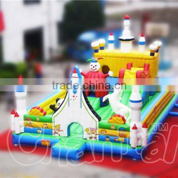 Giant Commercial Inflatable funcity playground for rental used