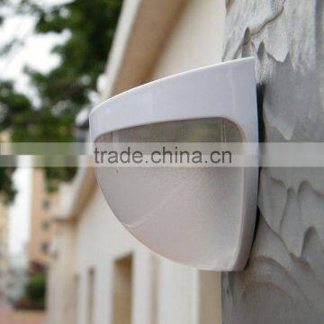 Waterproof 6 LED Sensor Solar Power Wall Light Outdoor Garden Fence Lamp