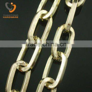 light gold color chain for handbag and decoration