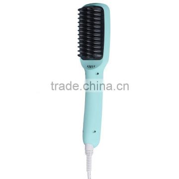 Rubber Coating PTC Heating Gorgeous Anion Hair Straightener Hair Straightener Brush