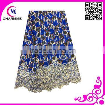 African wax prints fabric wax lace popular cheap Wax Lace for making dress made in China