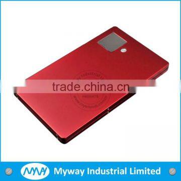 Unique design aluminum alloy mobile power bank 20000mah for mobile phone , pc