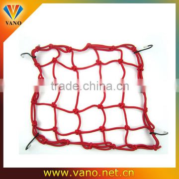 6 Hook Bungee Cargo Net Mesh motorbike Motorcycle Helmet Web