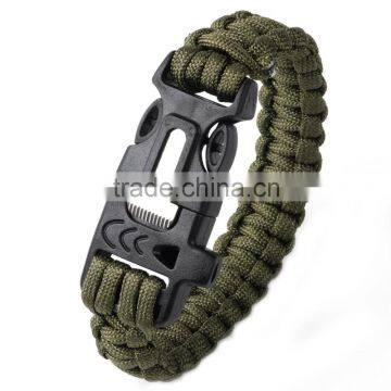 ParaCord Wristbands Outdoor Camping Survival Strap Lifesaving Bracelets photo-2