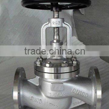 DIN stainless steel globe valve