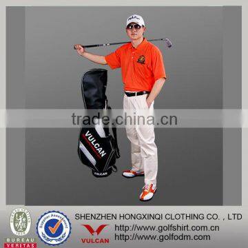 Fashion Light Weight Dri Fit Men Golf Apparel with embroidery