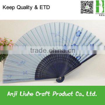 New style bamboo hand fan for business gift