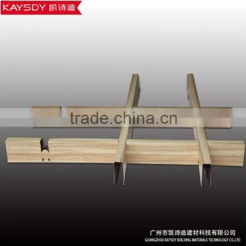 Open Cell Aluminum Suspended Decorative False Ceiling Panel Grid photo-2