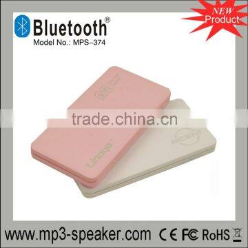 mini portable Ultra thin bluetooth speaker MPS-374