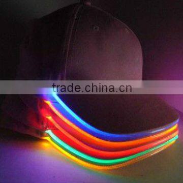 High quality LED light cap,LED flashing cap,led light baseball cap