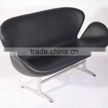 Salon Furniture Waiting Sofa Swan Leisure Loveseat photo-2