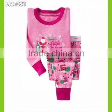 2015 children chrismas night dress baby girls christmas pajamas kids funny pijamas children sleepwear pijamas sell