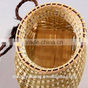 Handwoven Bamboo Fish Basket photo-4