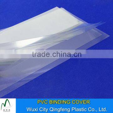 Clear Binding Covers A4 210*297MM Colorful Soft PVC Transparent Sheet