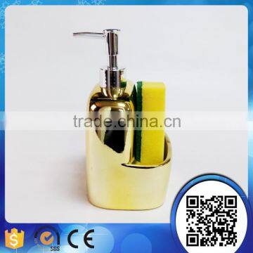 kitchen soap dispenser with sponge holder