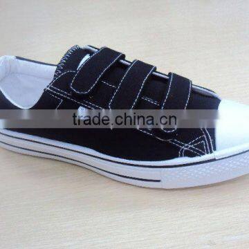 hook and loop fastener cheap Canvas shoes 2013