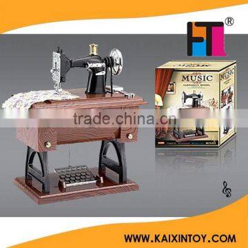 Factory Sewing Machine Hand Cranked Music Box Christmas Gift 10208253