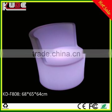 LED Furniture KD-F808 luminous LED light glowing chair /led coffee chair