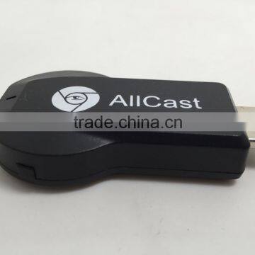 allcast WIFI display receiver dongle for phone smartphone not need APP