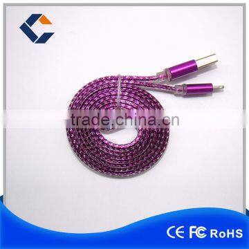 2016 High Quality Fast Charging Sync 5Pin/8Pin Micro USB Data Cable for Smart Phone