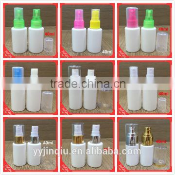 Cosmetic PET Bottles /40ml spray cosmetic bottle/ plastic bottle