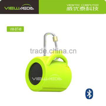 Viewmedia new products Mini Speaker with rubber Case VM-BT48