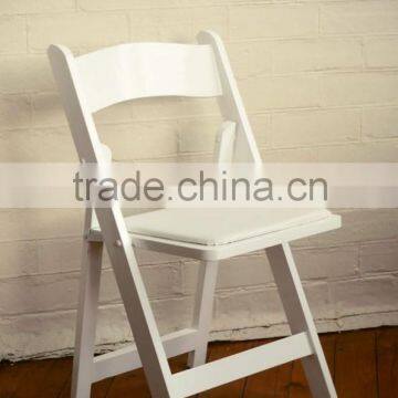 Wimbledon Chair White Garden Folding Chair