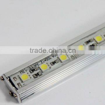 1m long 5050 72leds led rigid bar;DC12V input;U type alu housing, waterproof