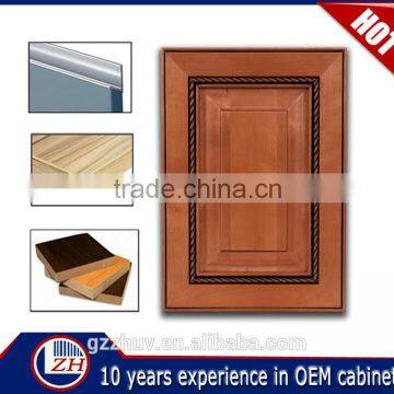 Custmized pvc kitchen cabinet swing door sliding door