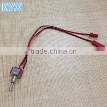 rc car three-way switch wire harness switch gear