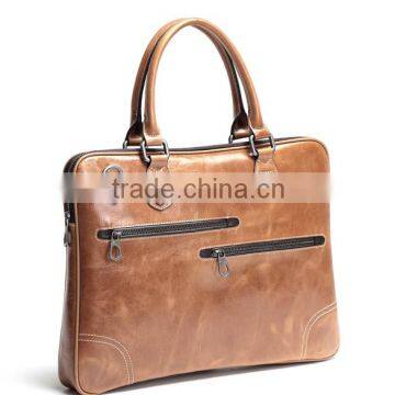 2016 New Design Bulk Buy From China Directly Lady Laptop Bags Genuine Leather Men Hand Bags for Business photo-3