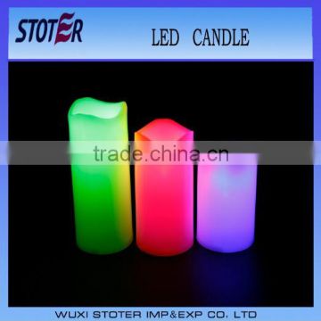 led flameless candle with blow out